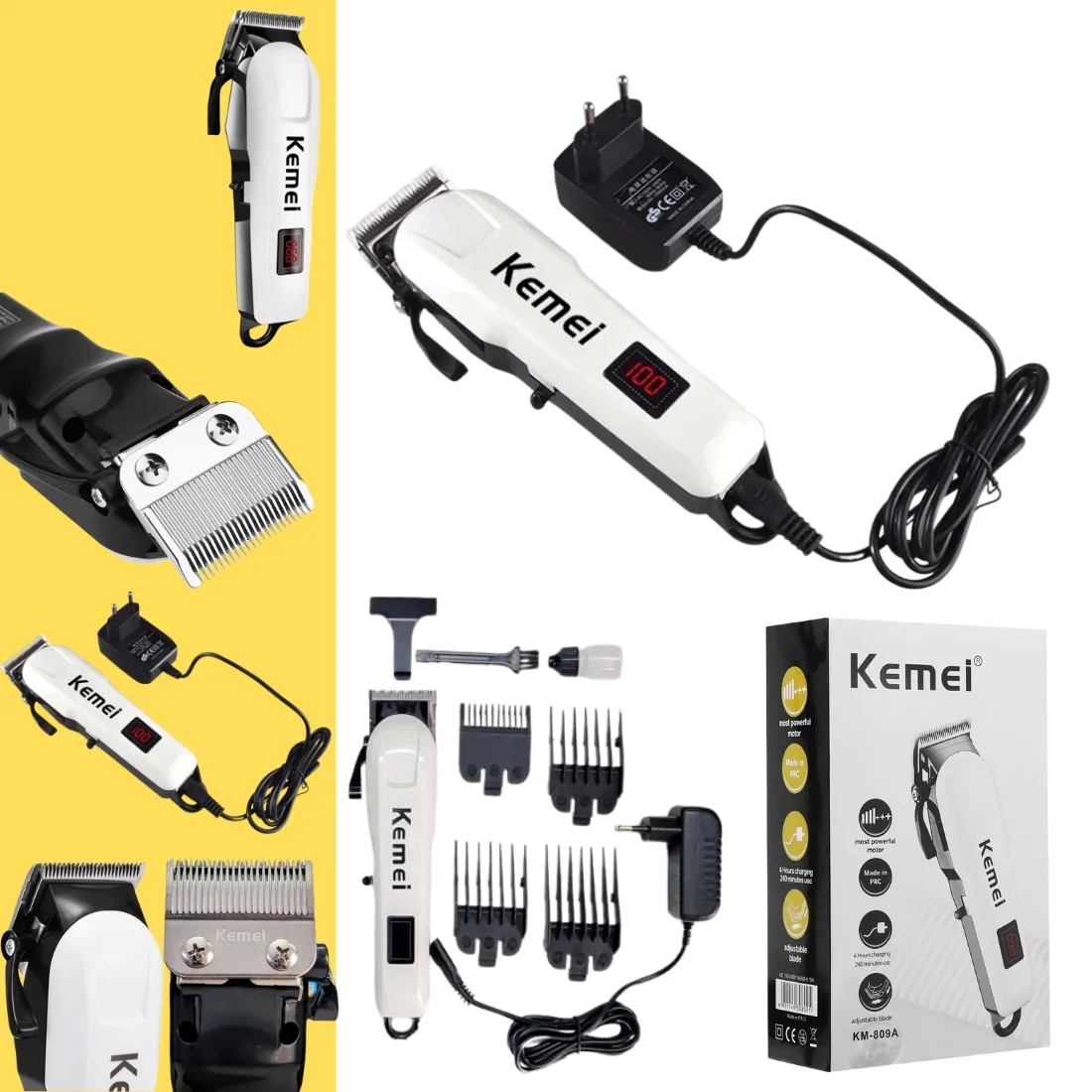 Kemei KM-809A হেয়ার ক্লিপার ট্রিমার